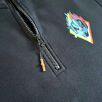 Beastland Panther Zip Fleece Sweatshirt