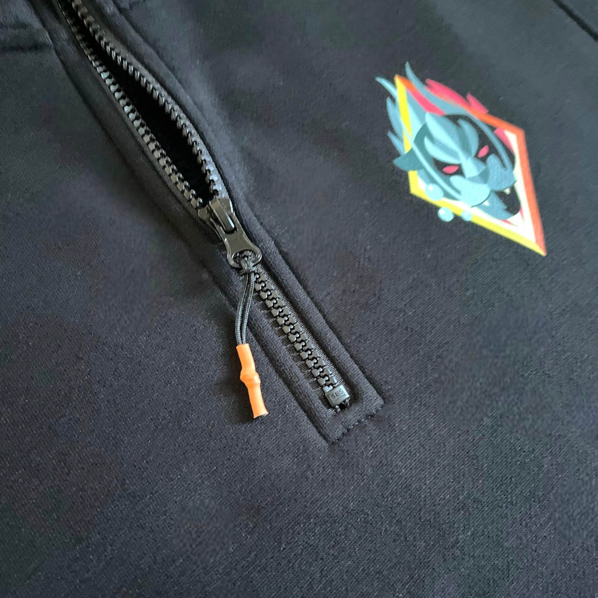 Beastland Panther Zip Fleece Sweatshirt