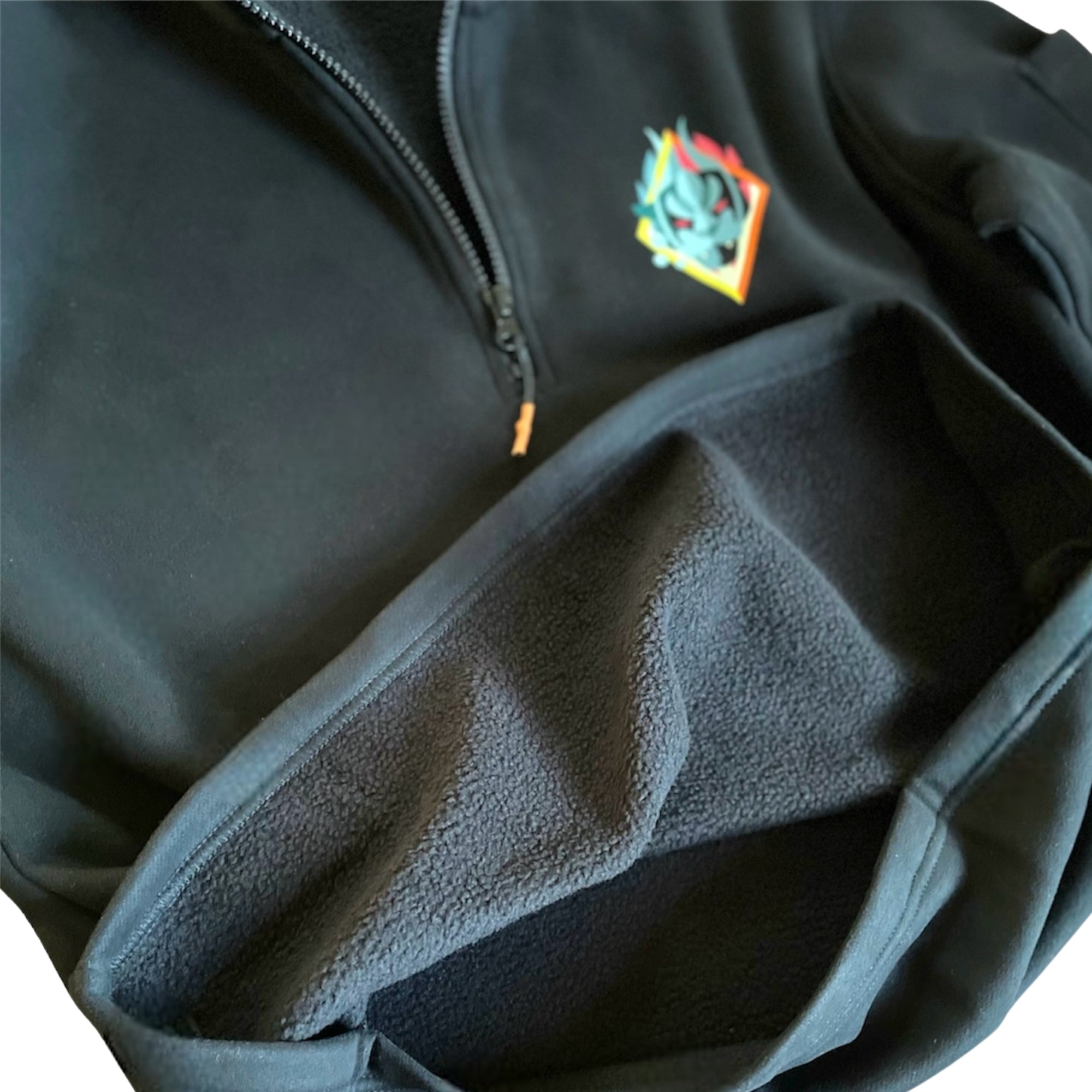 Beastland Panther Zip Fleece Sweatshirt