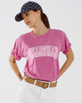 Belleville T-Shirt  with Washed Effect in Pink