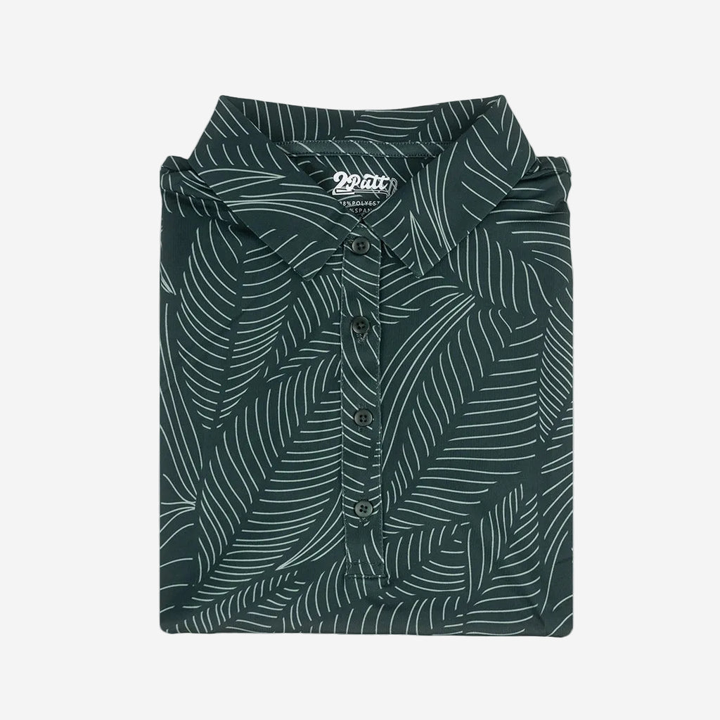 Bermuda Leaf Women's Polo (Sleeveless)