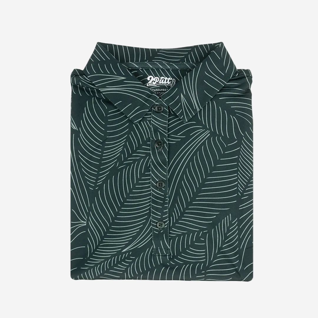 Bermuda Leaf Women's Polo (Sleeveless)