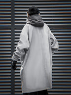 Grey Urban Trench Coat | HiJ36