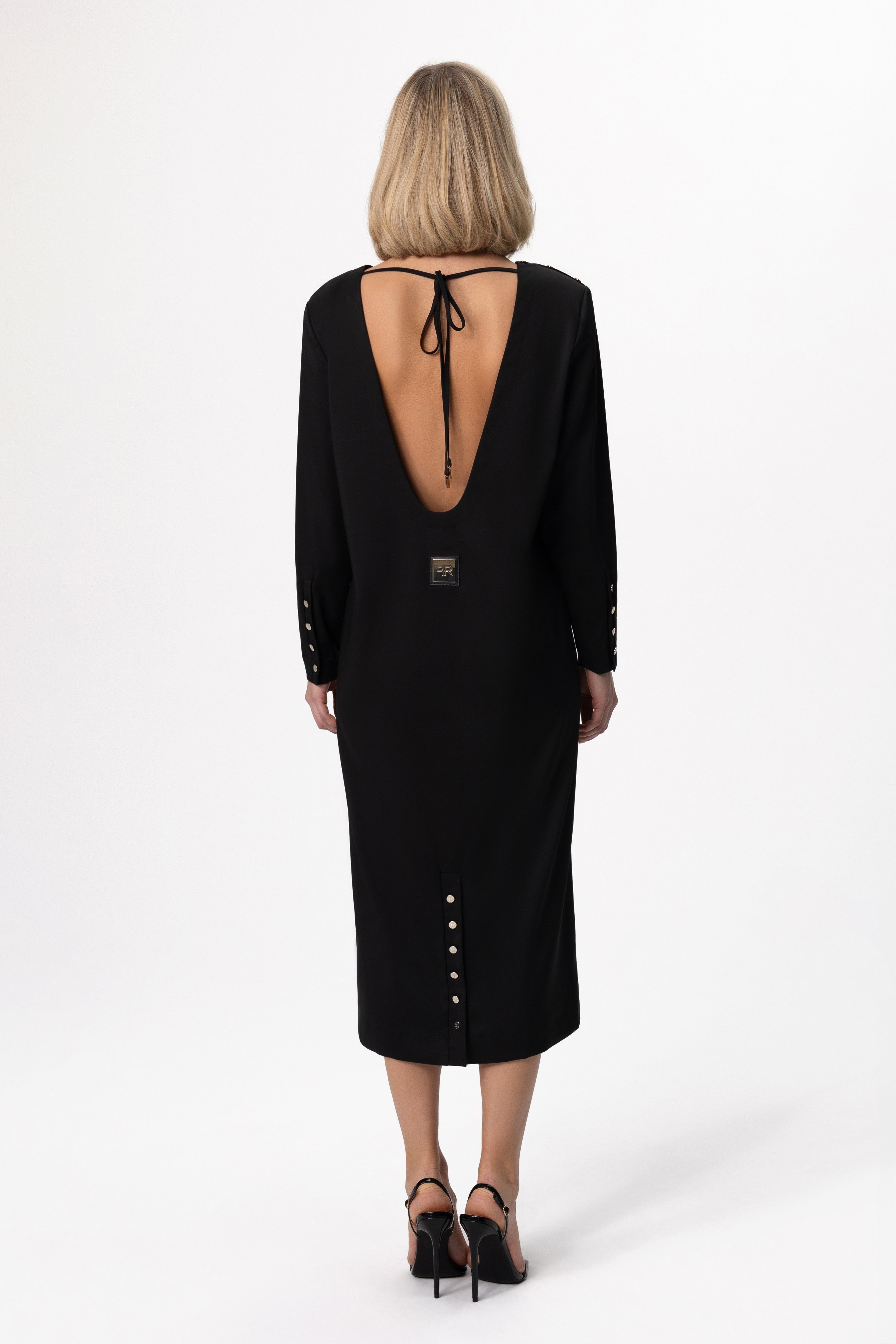 Elegant Open Back Dress