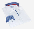 Robert Button-Up Shirt with Contrast Details White | Contemporary Fit (Regular)