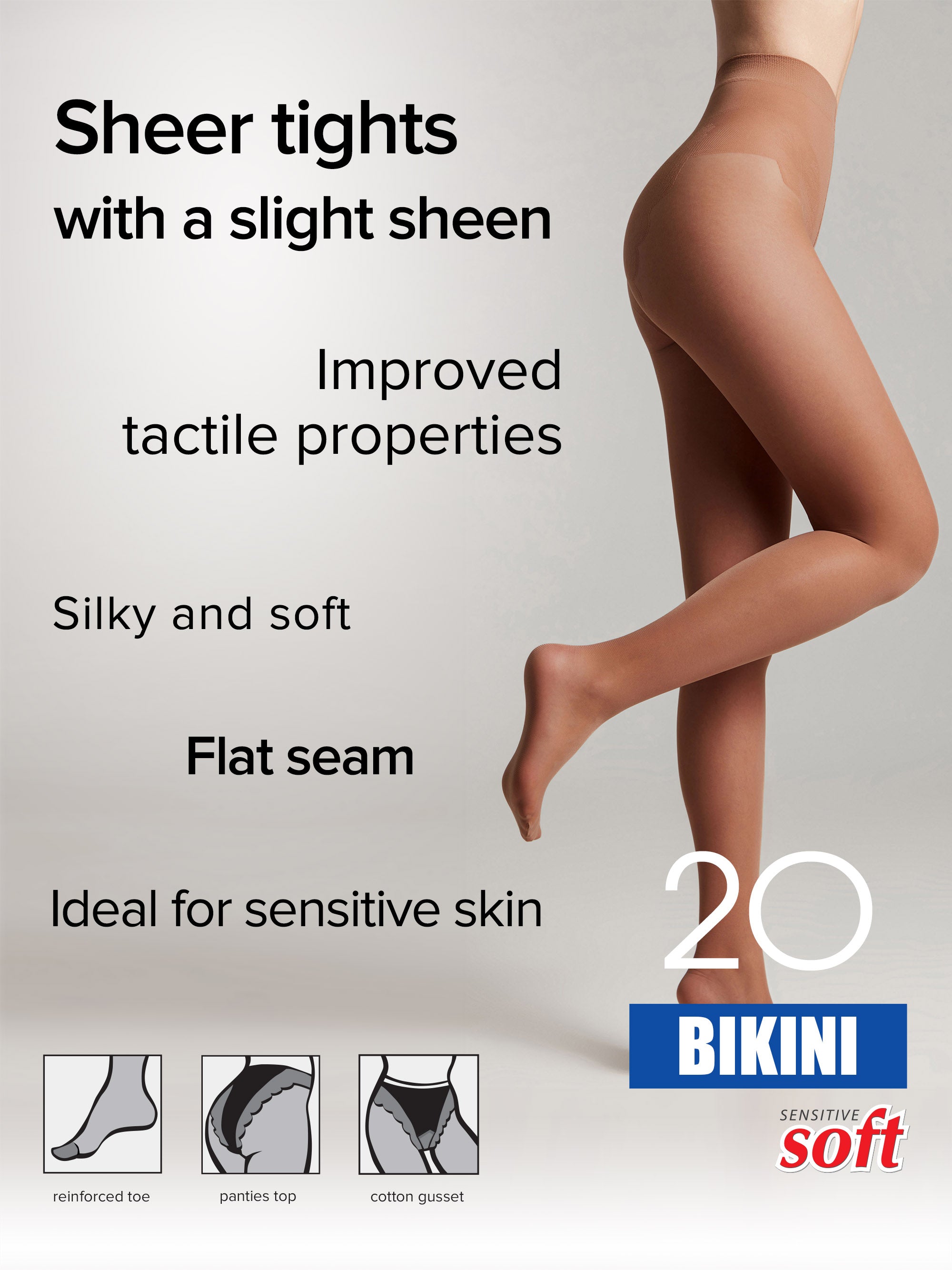 Tights Conte Bikini 20 Den | Ajour Top