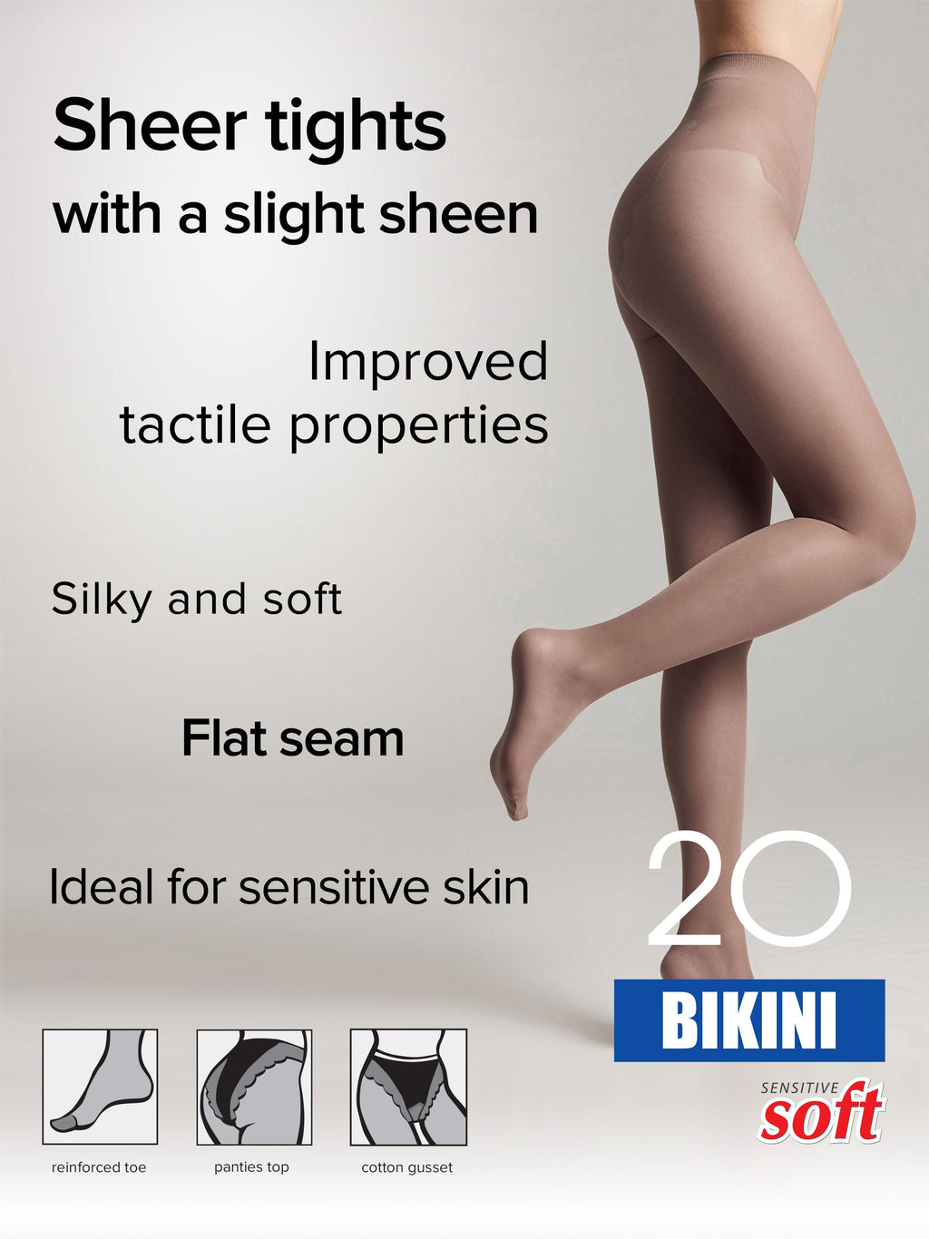 Tights Conte Bikini 20 Den | Ajour Top