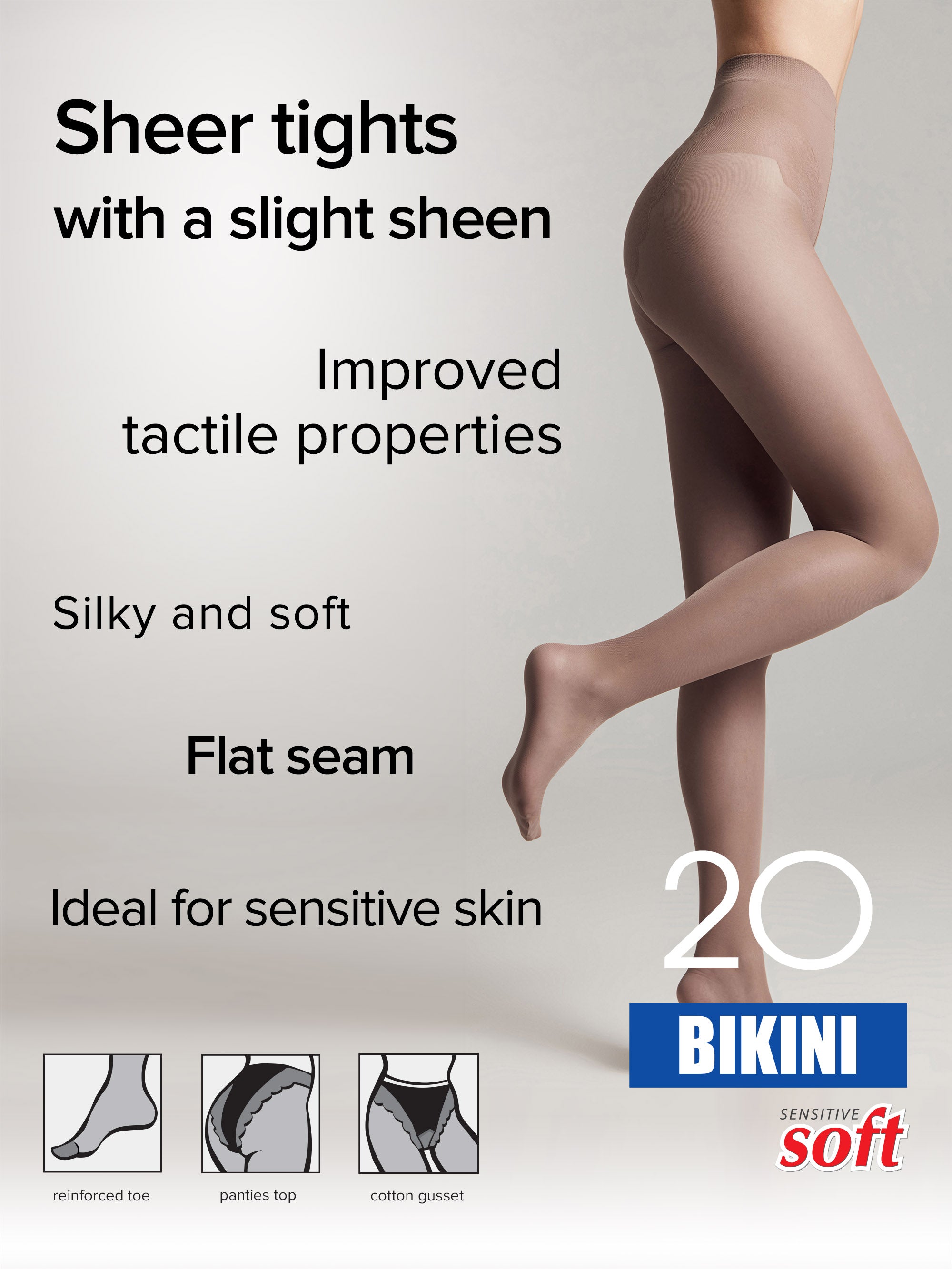 Tights Conte Bikini 20 Den | Ajour Top