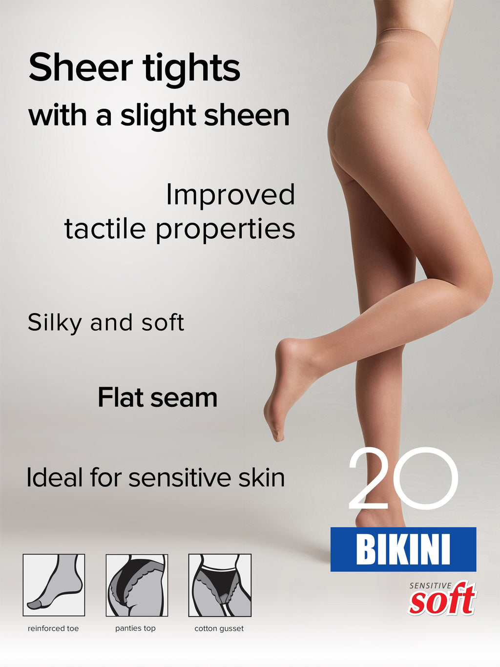 Tights Conte Bikini 20 Den | Ajour Top