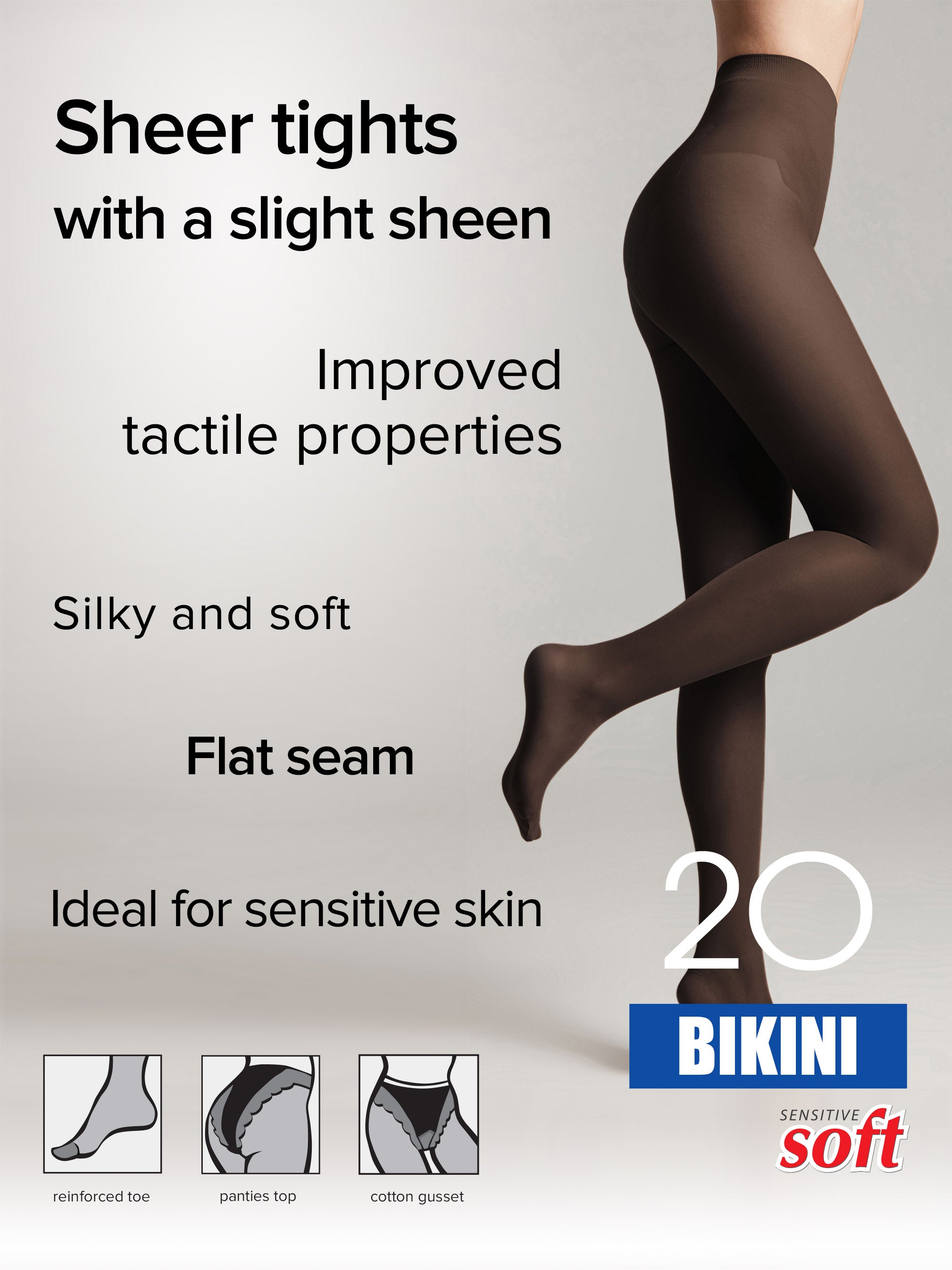 Tights Conte Bikini 20 Den | Ajour Top