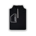 Black Men's Q-Zip Sweatshirt