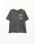 Black T-Shirt with Love Is Air and Heart with Peace Logo