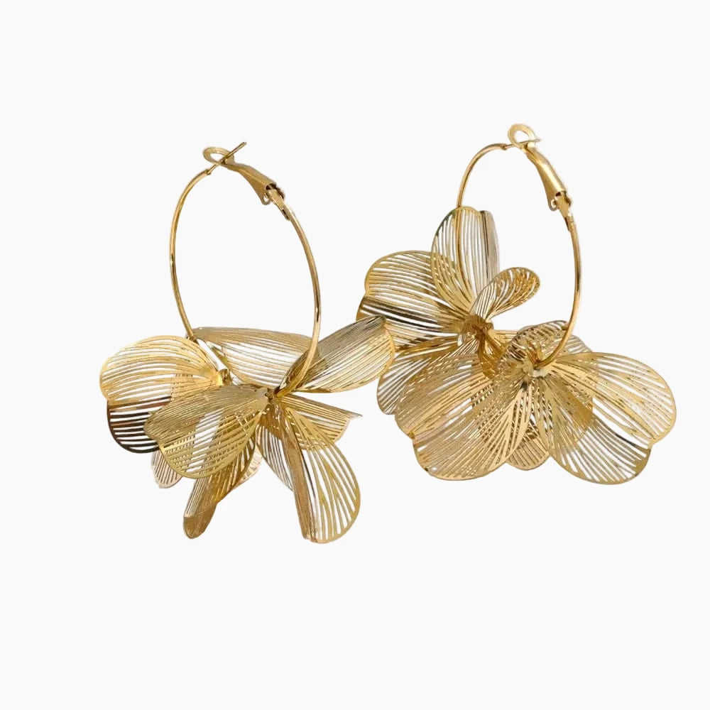 Bloom Loops Hoop Earrings