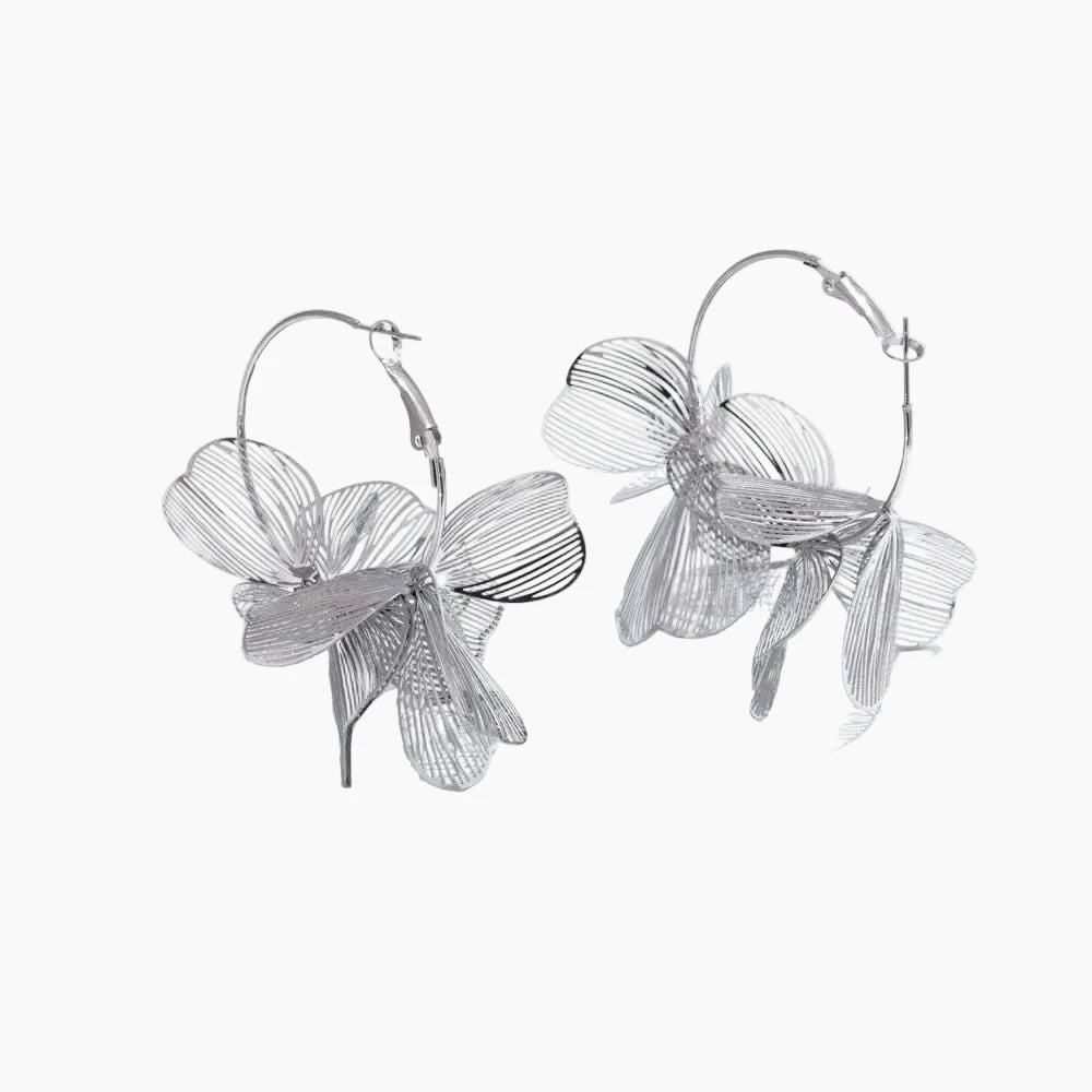 Bloom Loops Hoop Earrings