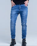 Boyfriend Jean with Zip Pocket Detail