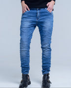 Boyfriend Jean with Zip Pocket Detail