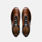 Bravo Hand Finished Trainer | Cognac/Black