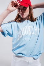 Brooklyn T-Shirt in Blue
