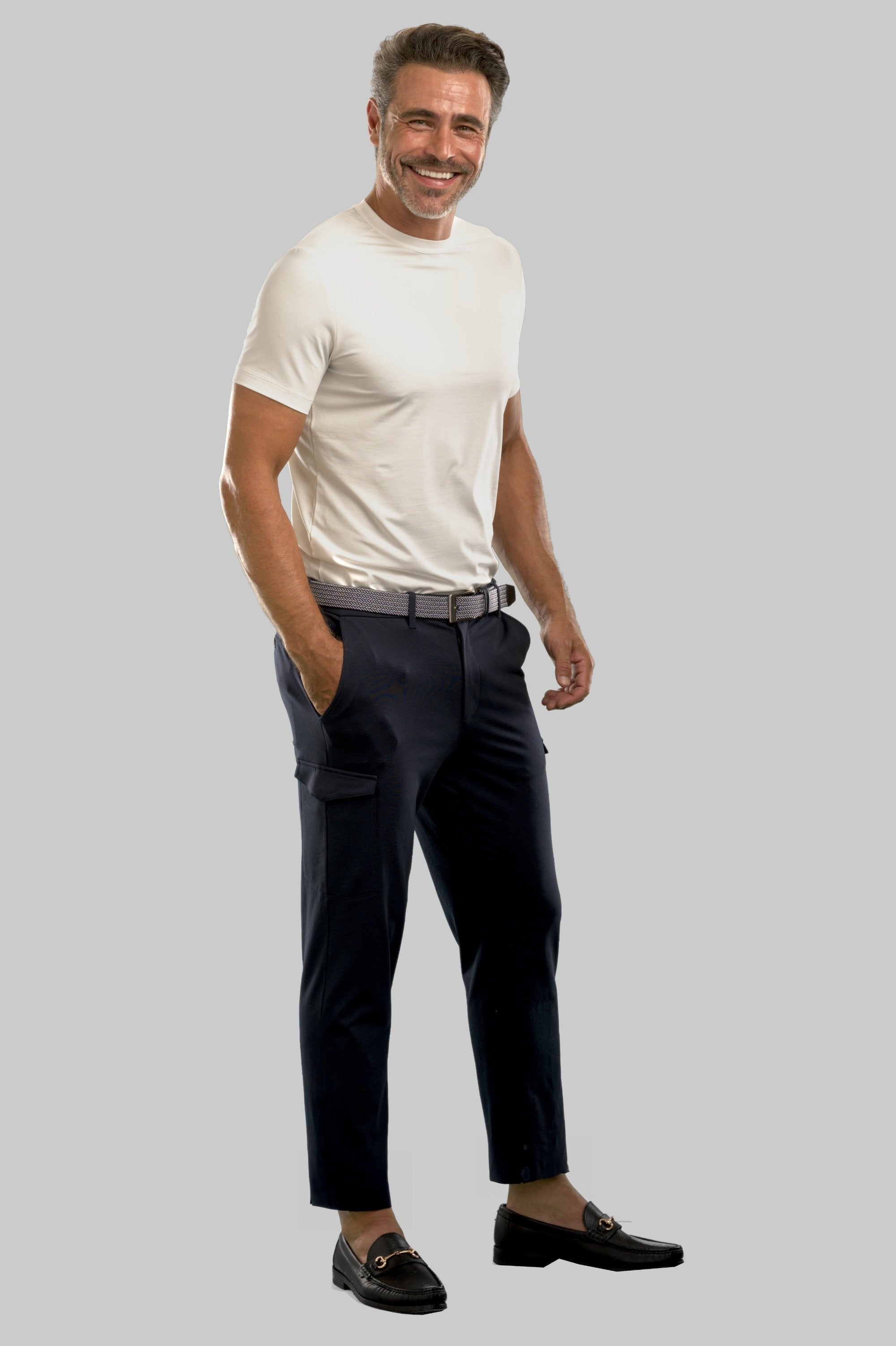 Buki Cinqo Tech Tee | White