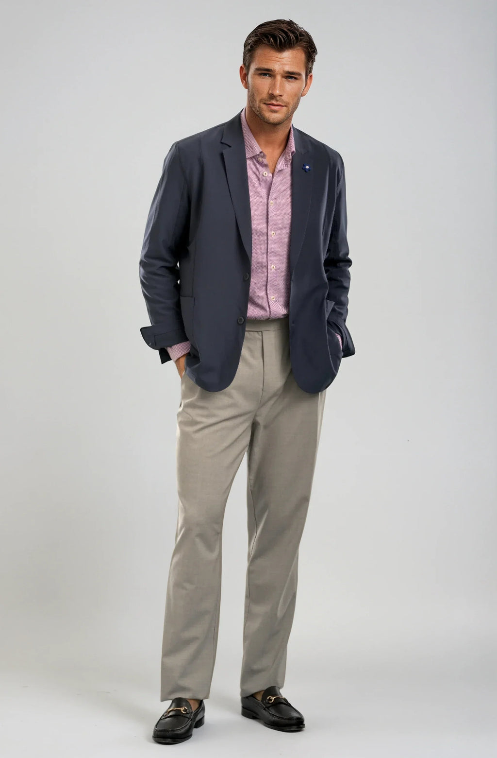 Buki Tech Travel Blazer | Navy