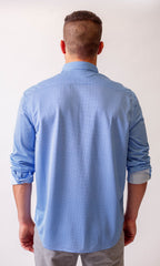 Studio Dot Dress Shirt Teal/Blue | 2-Pack