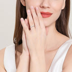 Moissanite Wedding Ring