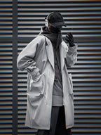 Grey Urban Trench Coat | HiJ36