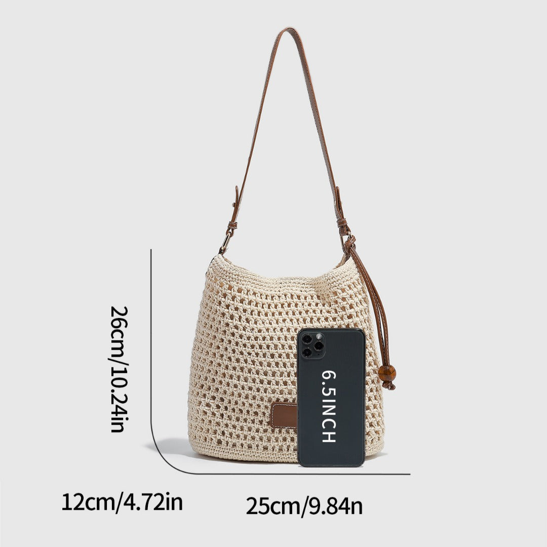 Woven Hollow Crochet Bag