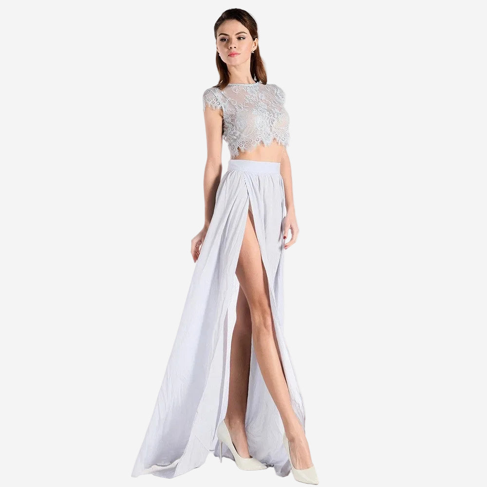 Two-Piece Maxi Dress