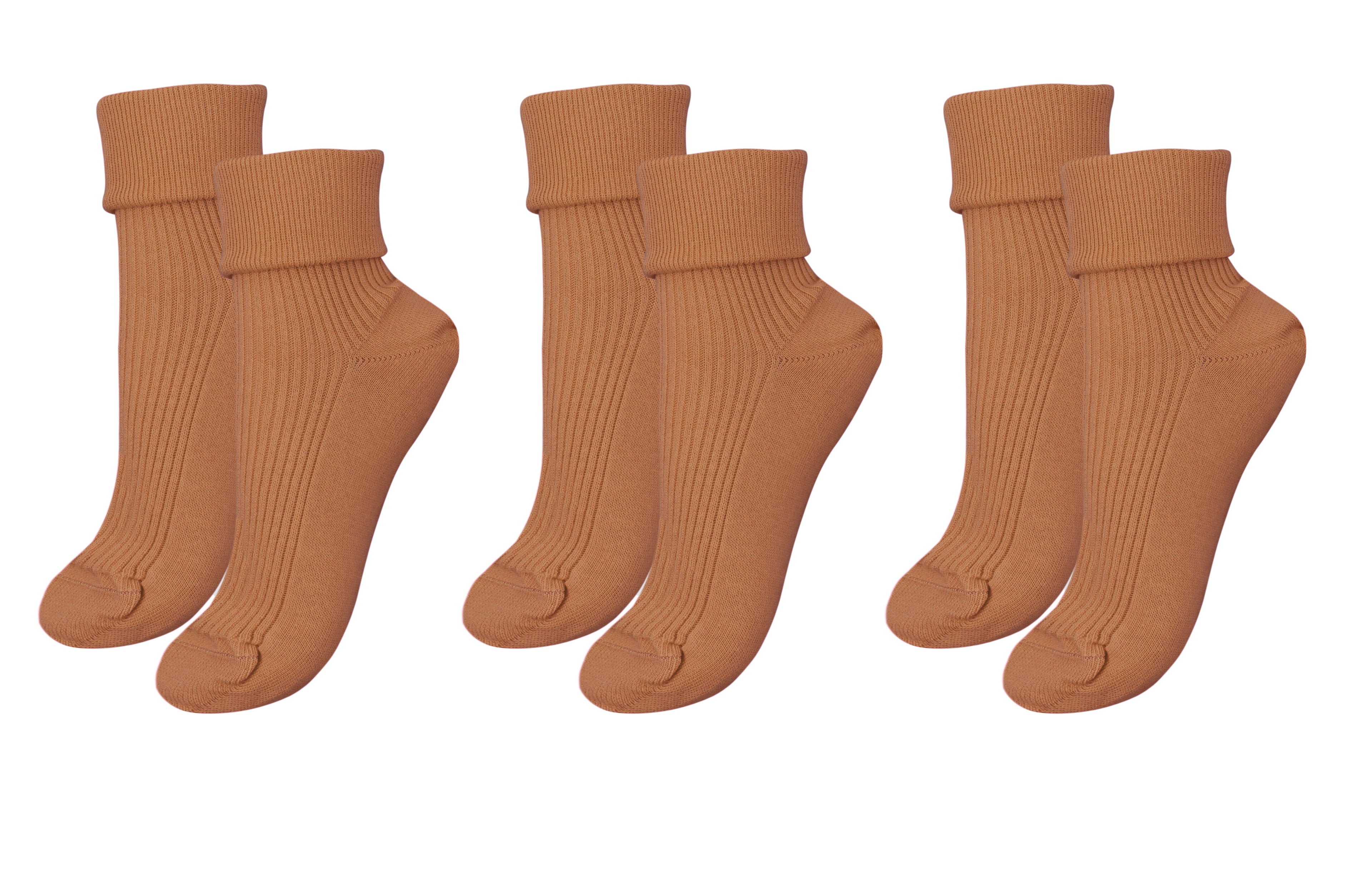 Tittimitti® 100% Organic Combed Cotton Luxury Women's Socks | 3-Pack