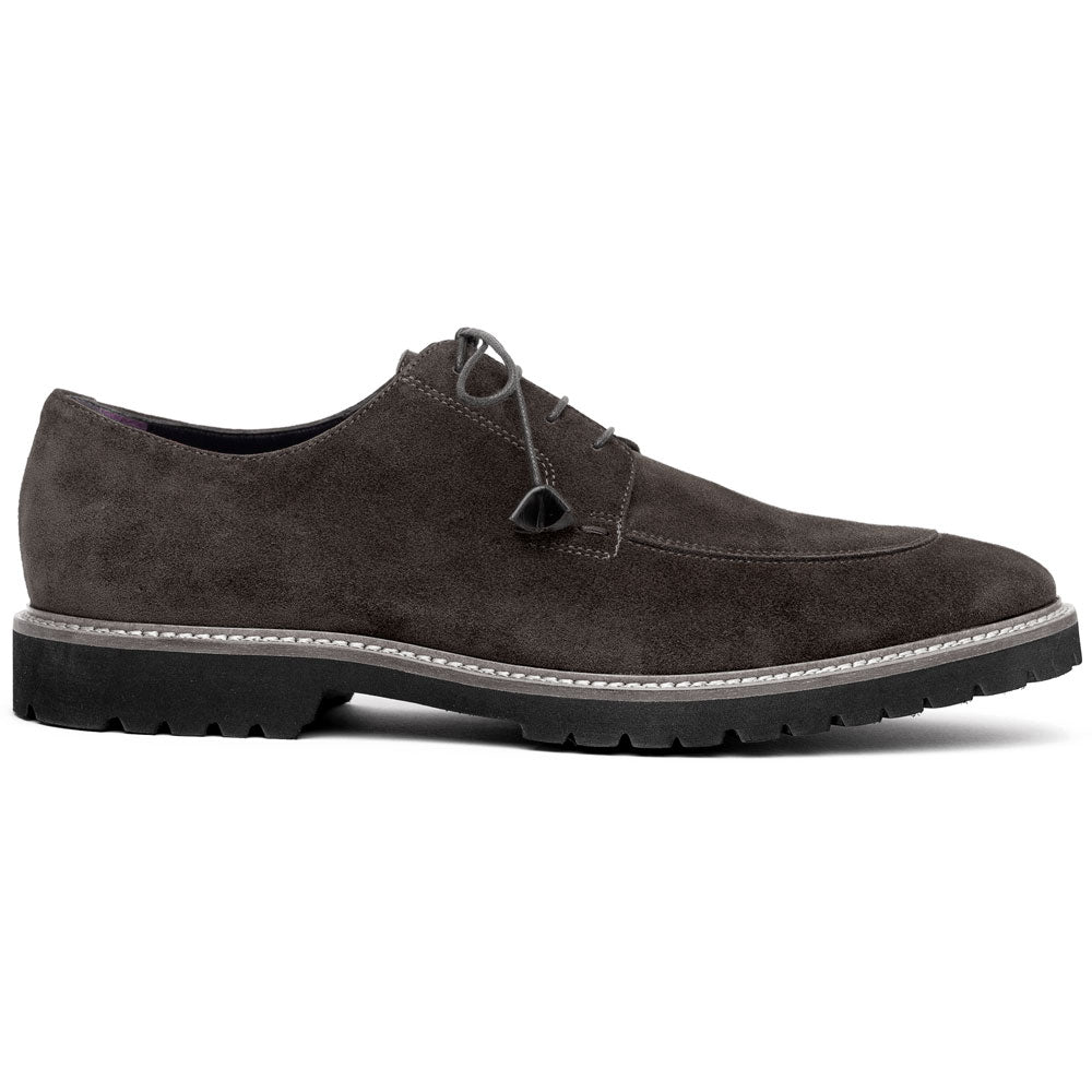 CAMPO Sueded Goatskin Lace-Up | Grey
