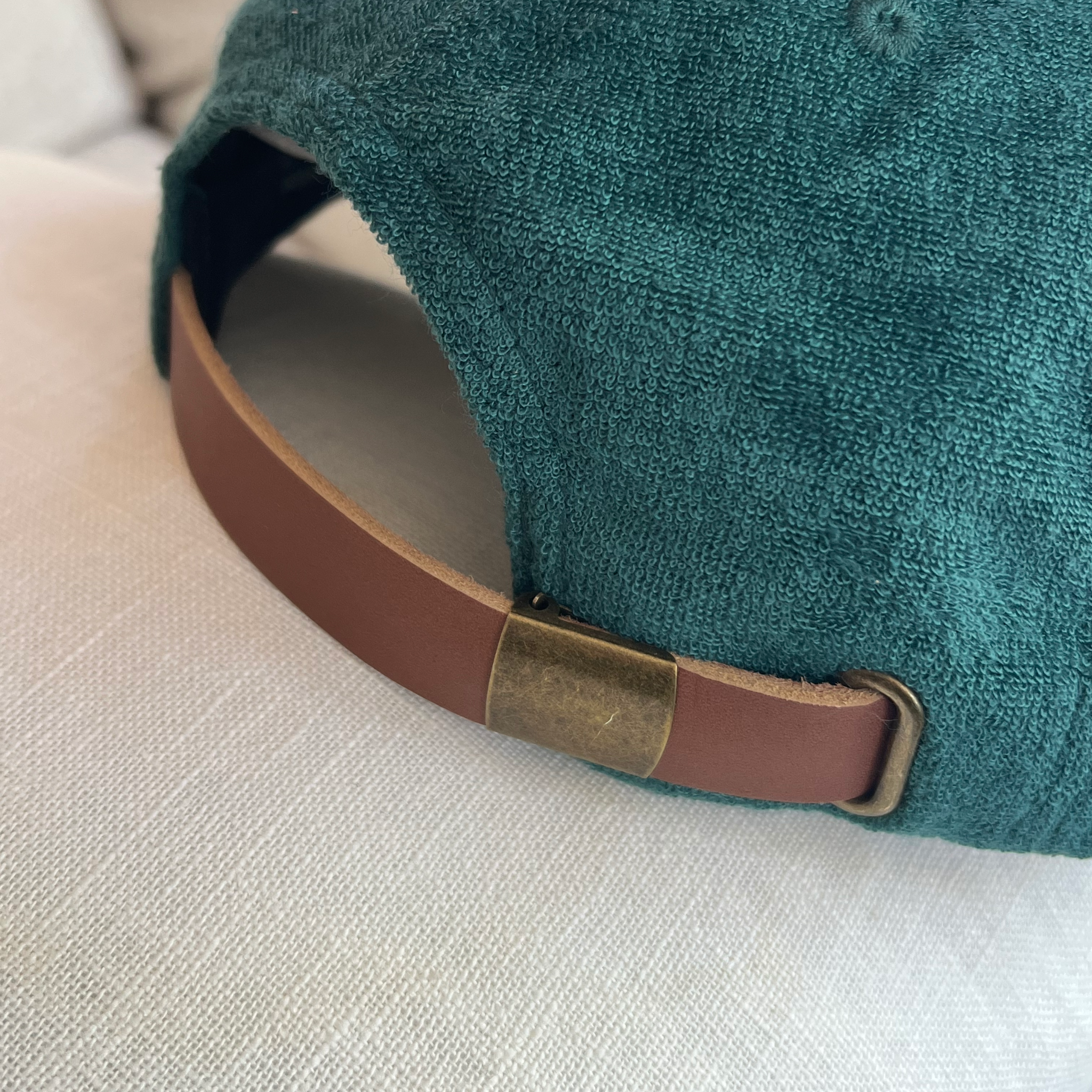 Forest Green Terry Cap Unisex