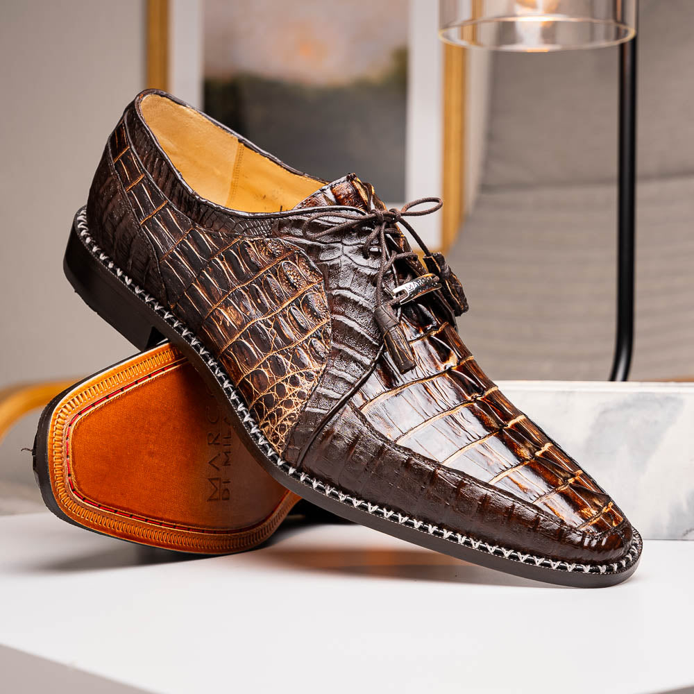 Caribe Derby Shoe | Rustic Orix Brown