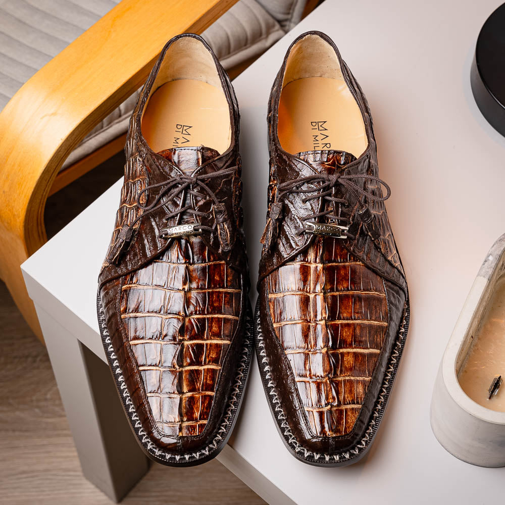 Caribe Derby Shoe | Rustic Orix Brown