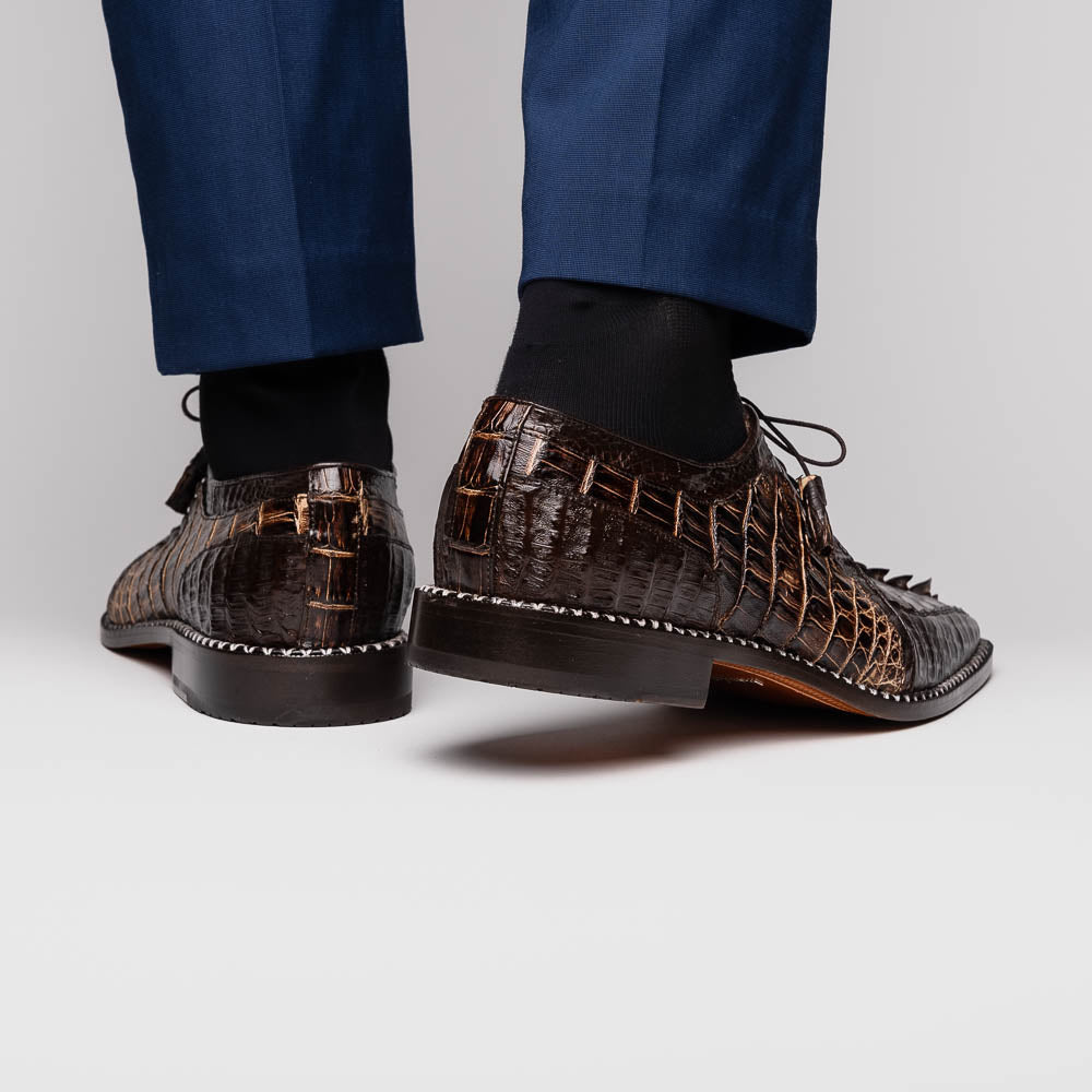 Caribe Derby Shoe | Rustic Orix Brown