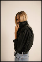 Puffy Biker Jacket