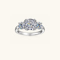Moissanite Engagement Ring