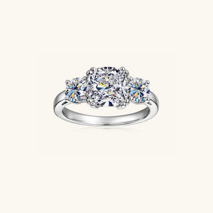 Moissanite Engagement Ring