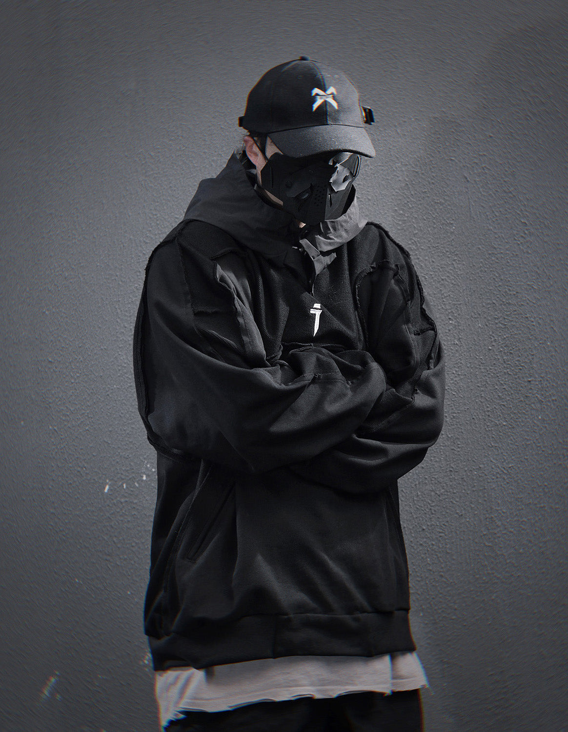 Black NX Hoodie | HiH56