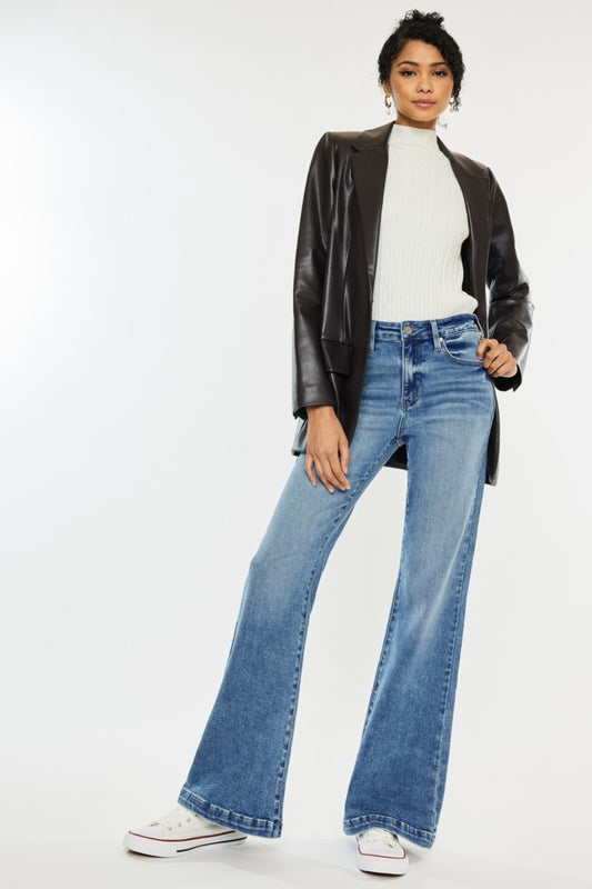 High Rise Wide Leg Jeans