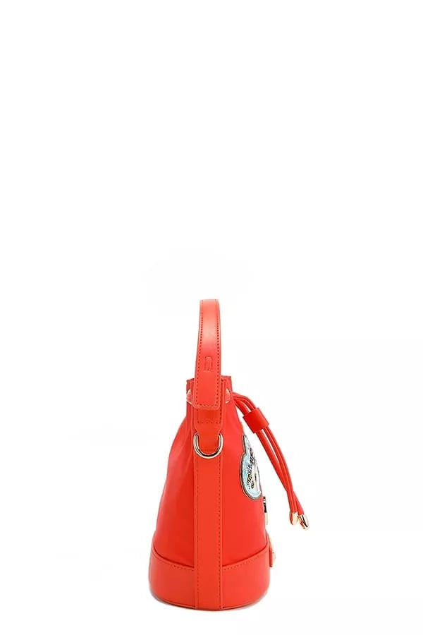 Nicole Lee USA Color Patch Bucket Bag