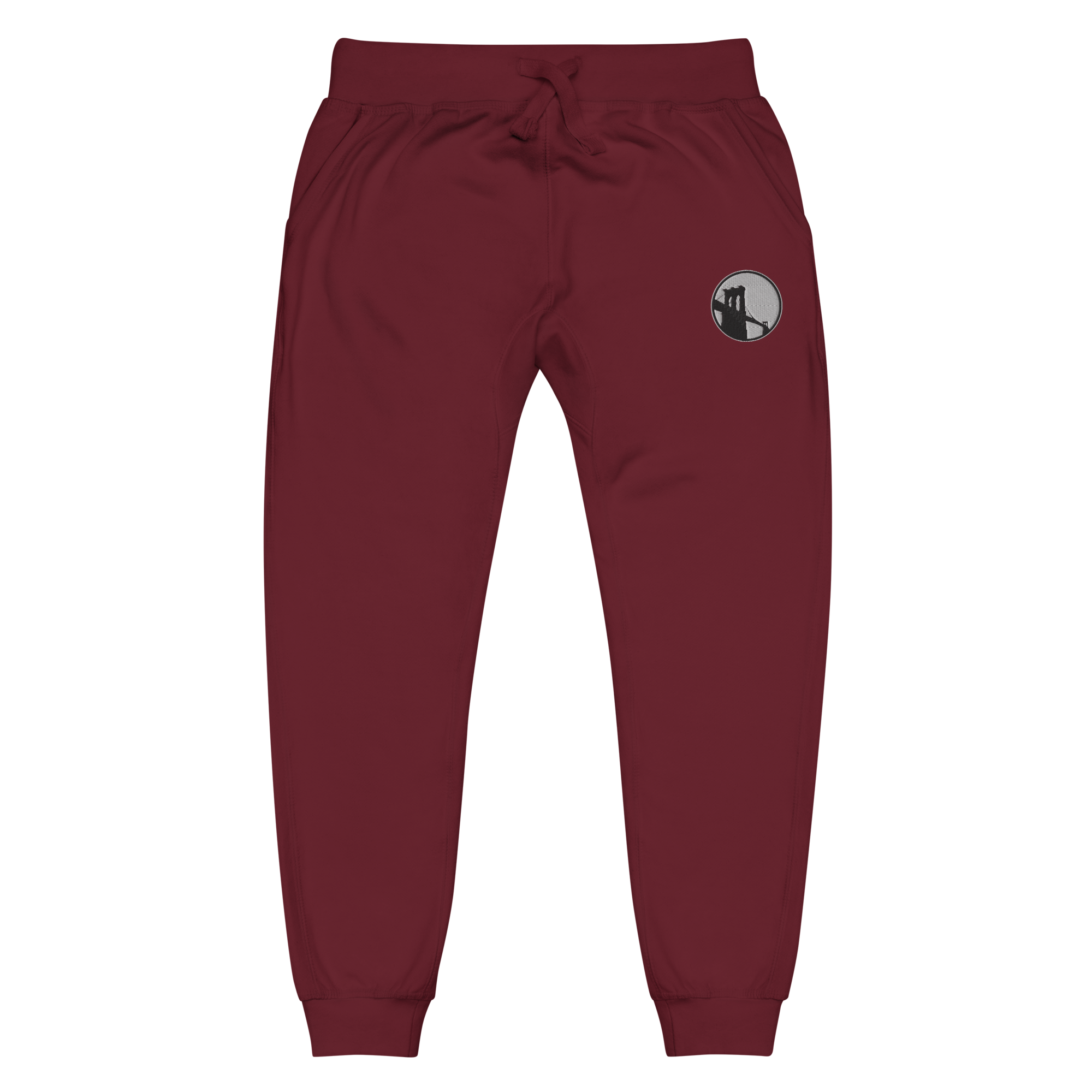 Brooklyn Republic™ Essentials Embroidered Fleece Joggers