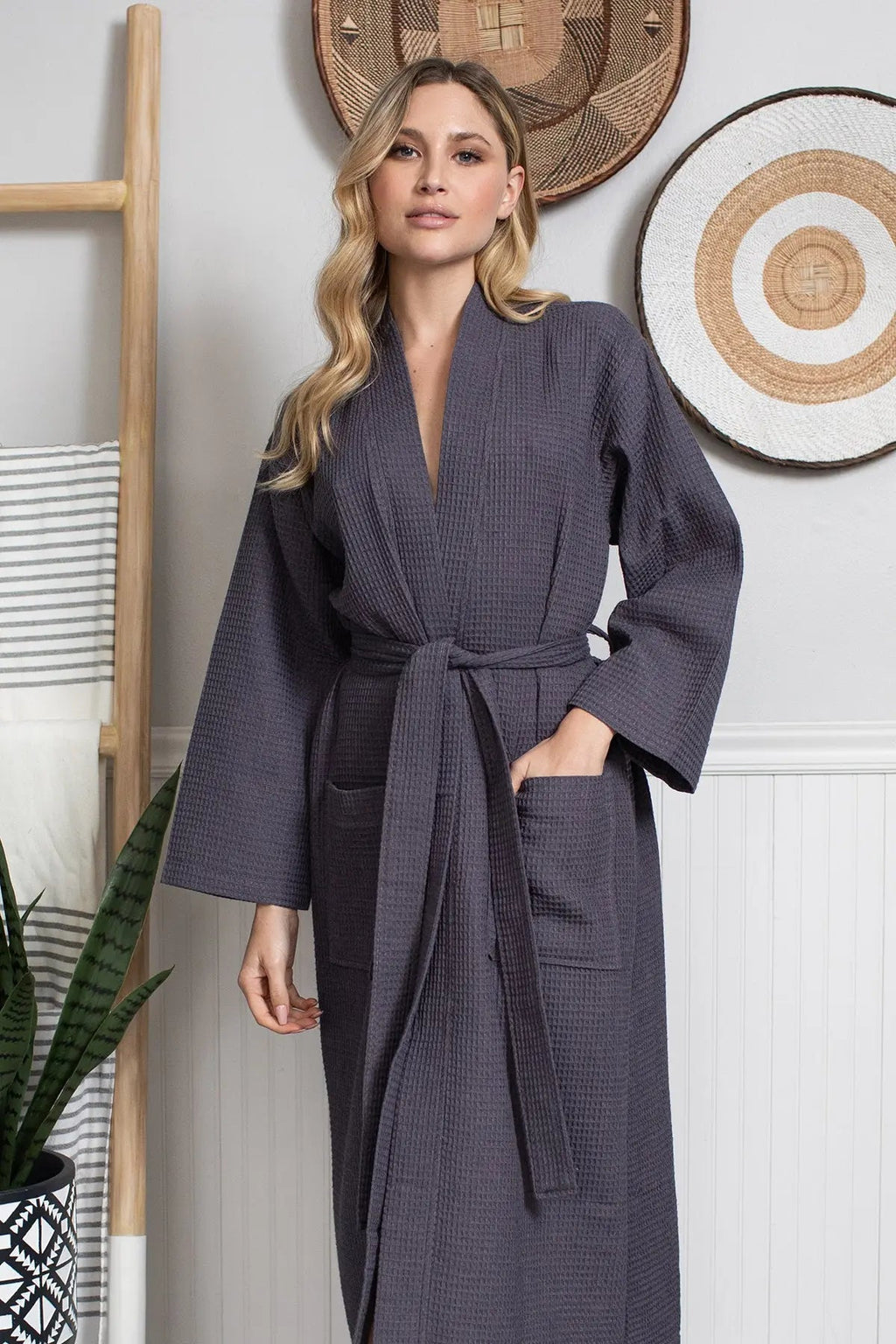 Waffle Robe Womens | Lightweight and Quick-Dry Spa Comfort