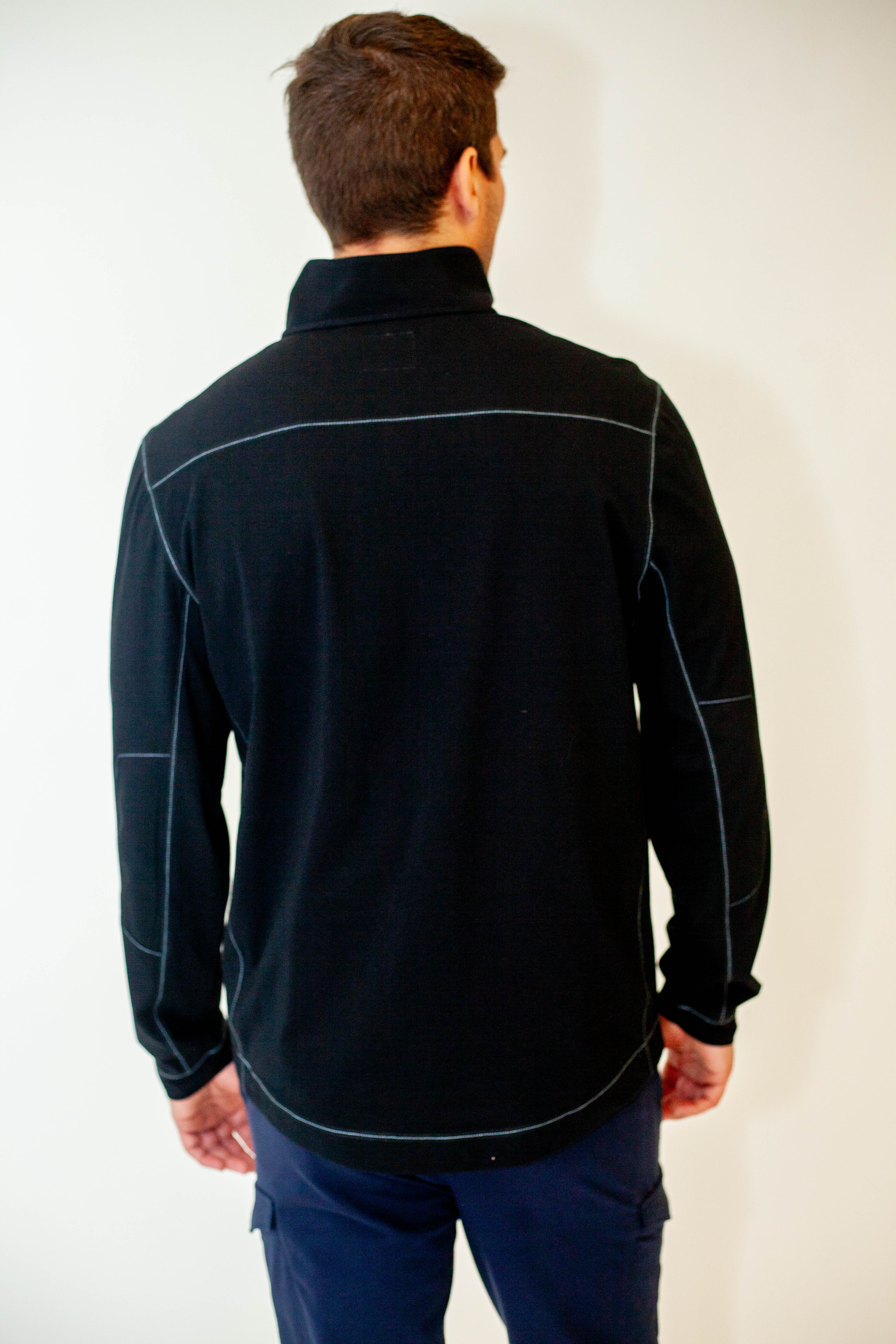 Buki Cinqo Travel Half Zip | Black