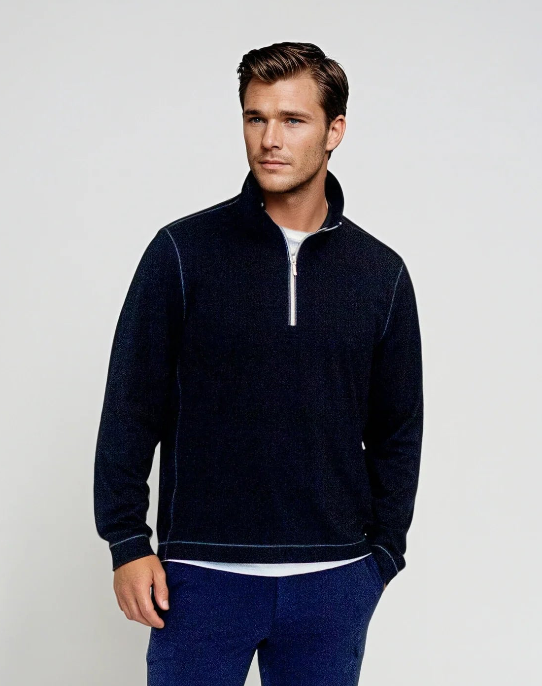 Buki Cinqo Travel Half Zip | Black