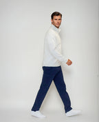 Buki Cinqo Travel Half Zip | White