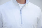 Buki Cinqo Travel Half Zip | White