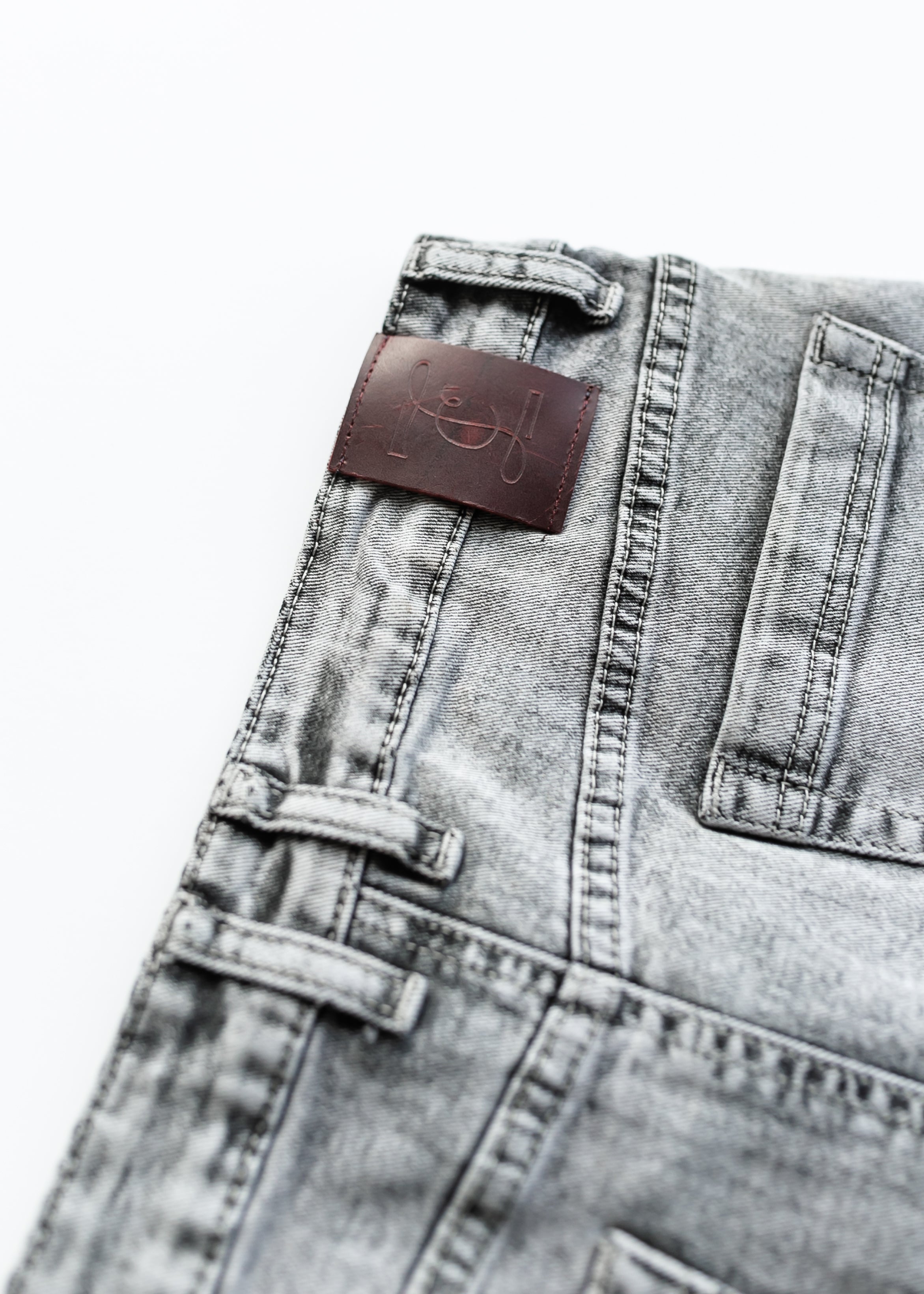 Claire A-Line Denim Midi Skirt
