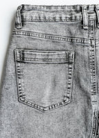 Claire A-Line Denim Midi Skirt
