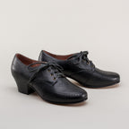Claire 1940s Oxfords | Black